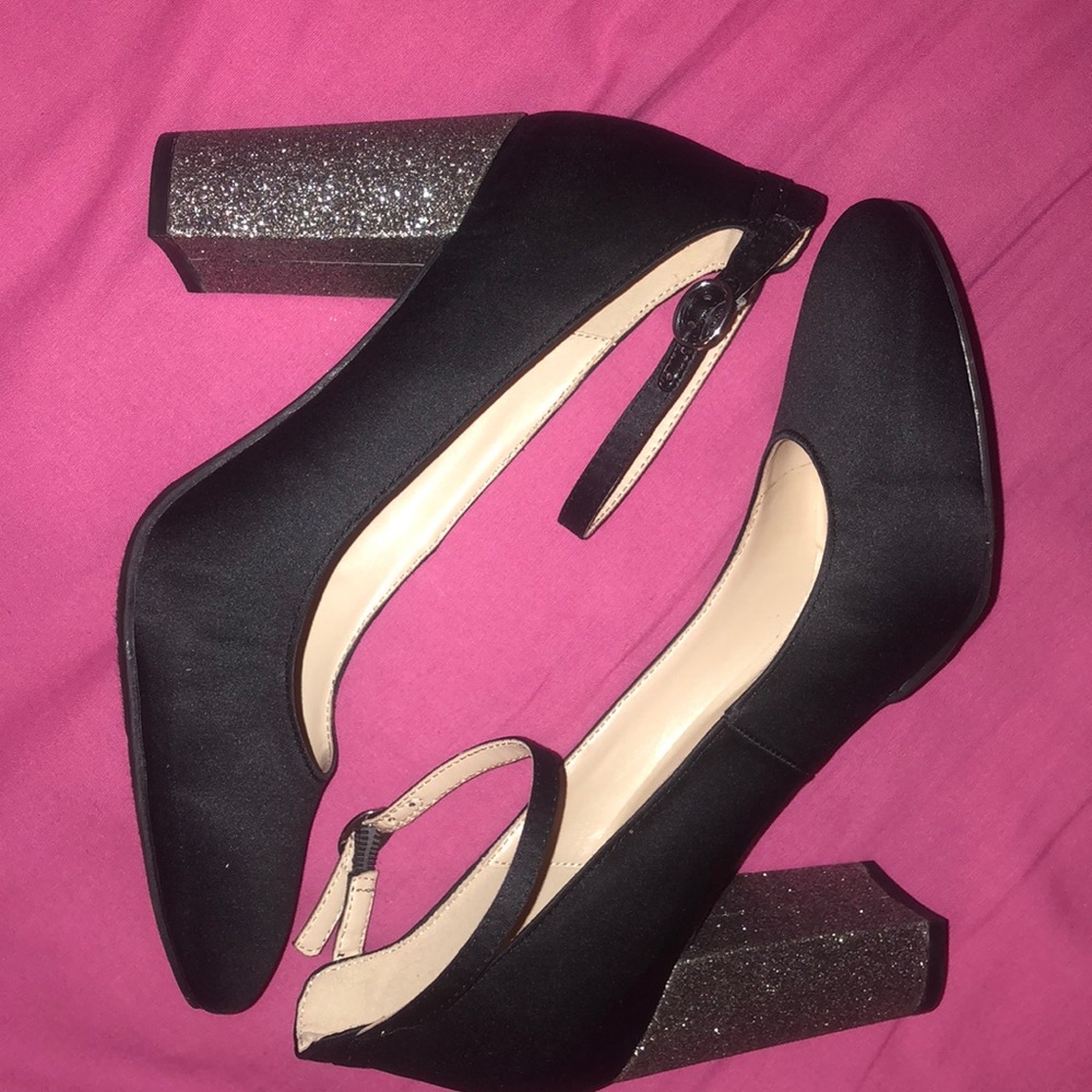 Glitter heels